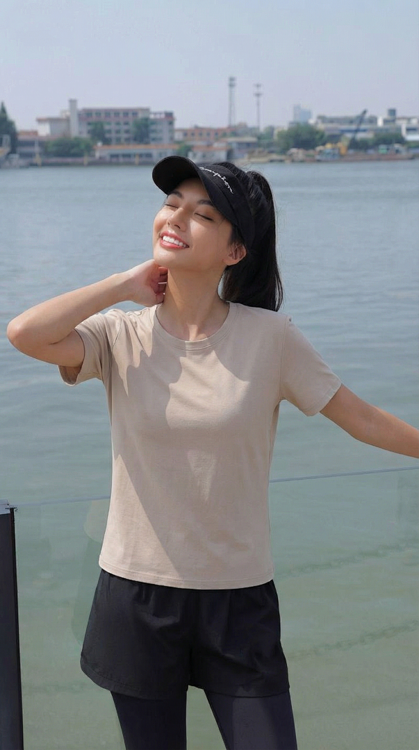 T210 210g Ice-Silk Short-Sleeve T-Shirt